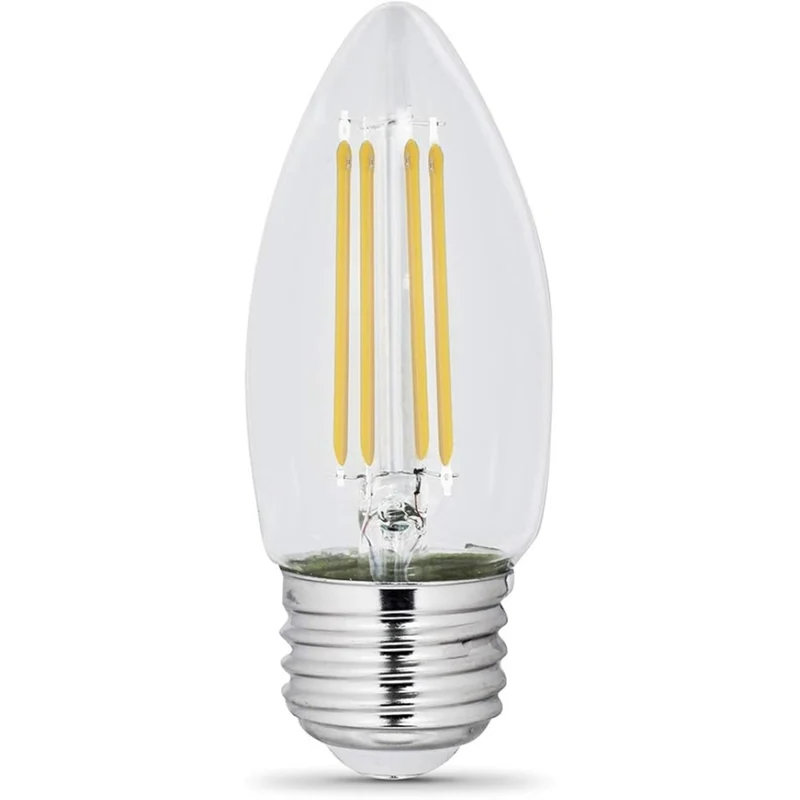 Northern Stars LED Light Bulb - LE-6B10/850/E26/CL 5000K 120V 5.5W E26 500LM = 60W - Clear - 10 Pack