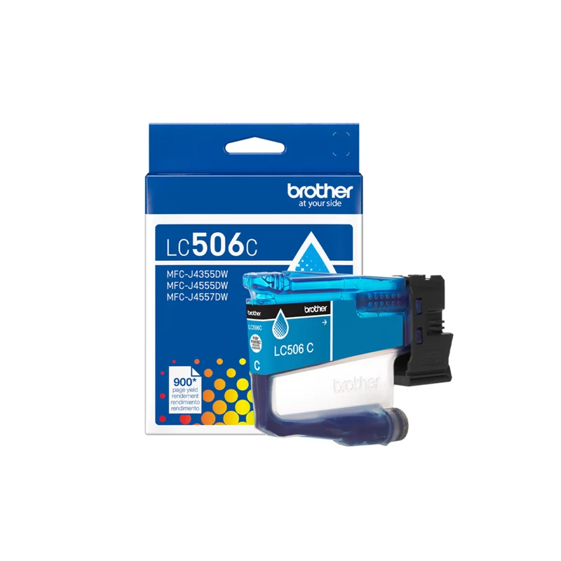 Brother Genuine LC506CS Ink Cartridge - Standard Yield - Cyan