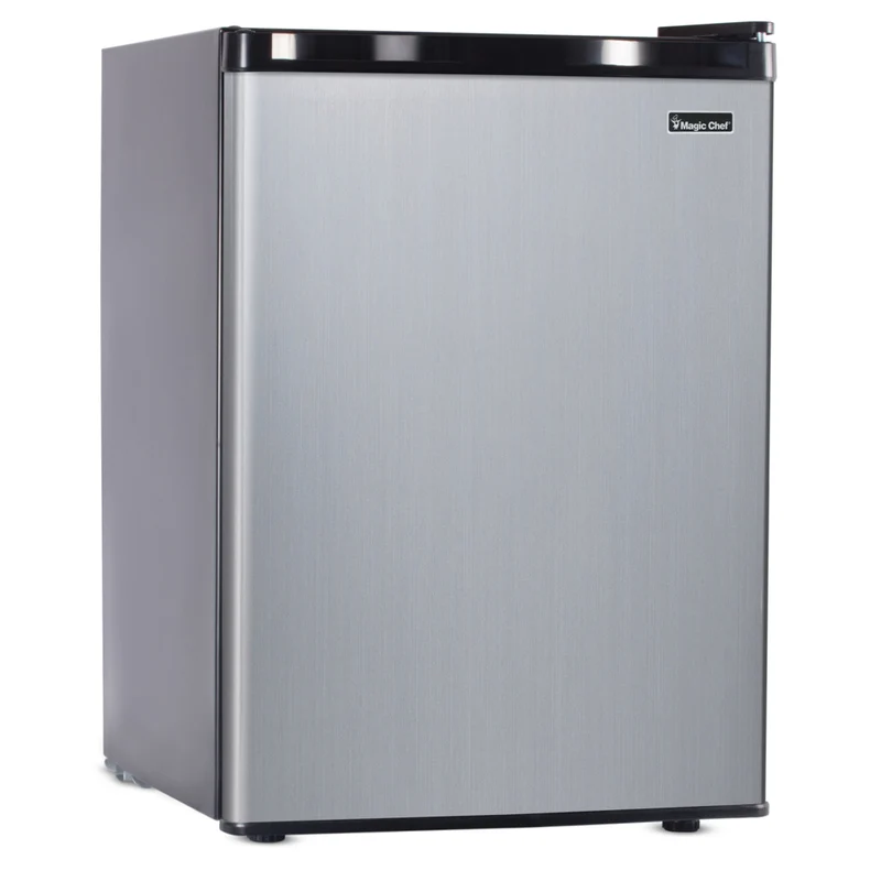 Magic Chef 2.6 cu. ft. Mini Fridge - Stainless Look