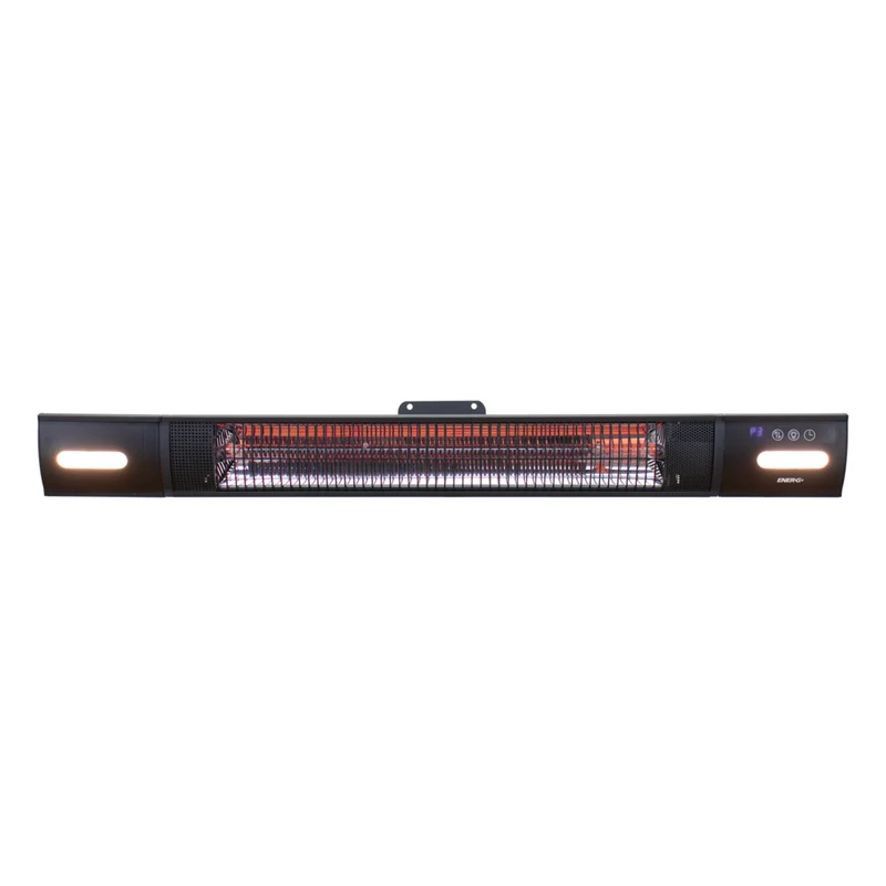 EnerG+ 1500-Watt Outdoor Wall-Mount Infrared Electric Patio Heater with Remote