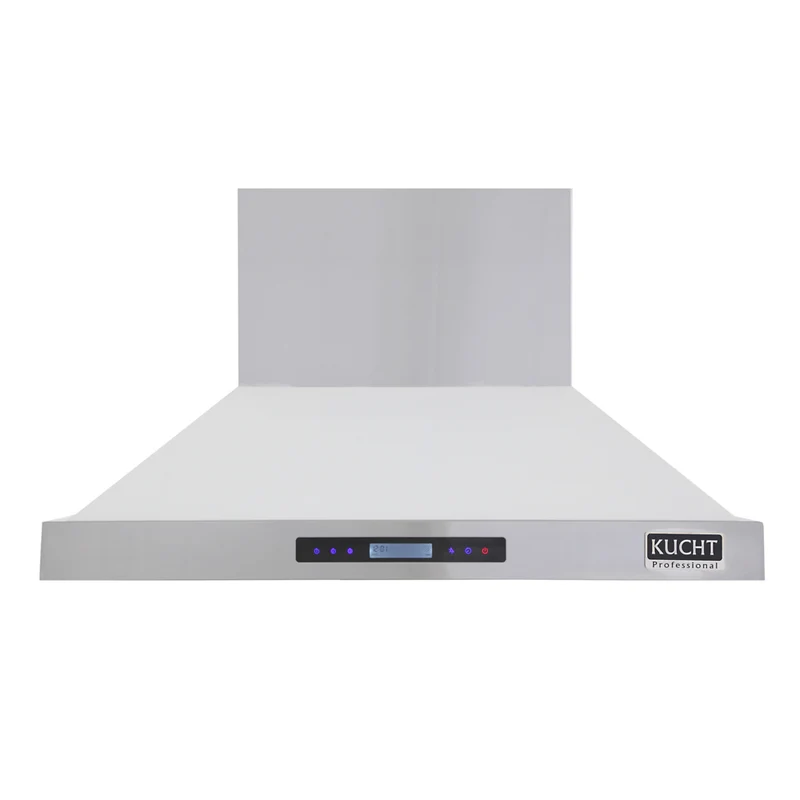 KUCHT KRH4815-W 48 po Hotte murale professionnelle - 1200 CFM - Acier inoxydable/Blanc