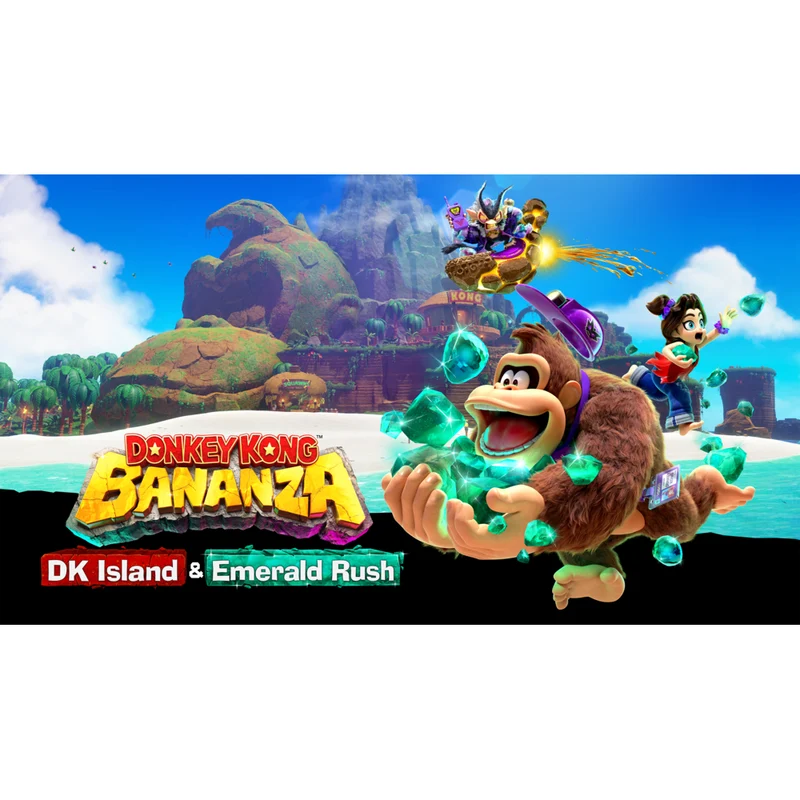 Donkey Kong Bananza: DK Island & Emerald Rush pour Nintendo Switch 2 [Code Electronique]