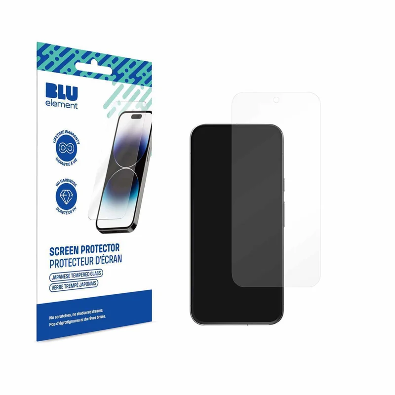Blu Element - Protection d’écran en verre trempé pour Pixel 10 Pro XL/9 Pro XL