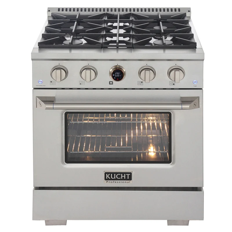 Kucht - 30 po Série KXP Cuisinière double énergie Propane - Acier inoxydable