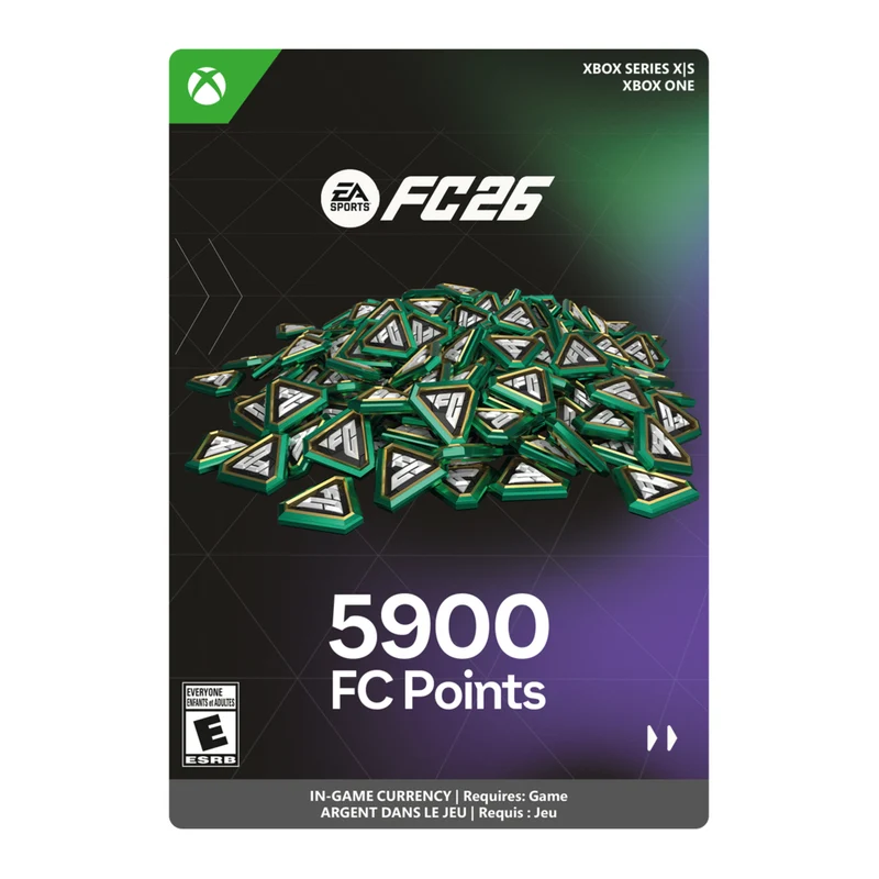 EA Sports FC 26 - 5 900 points FC pour Xbox Series X [Téléchargement numérique]