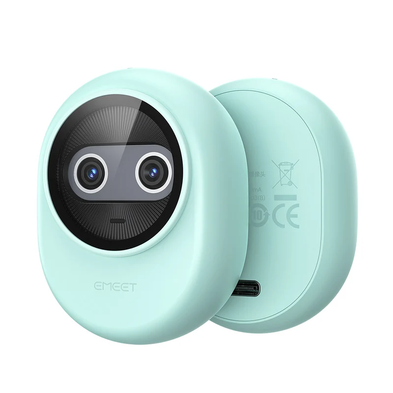 EMEET - Webcam 4K double objectif Piko+ avec autofocus IA - Vert