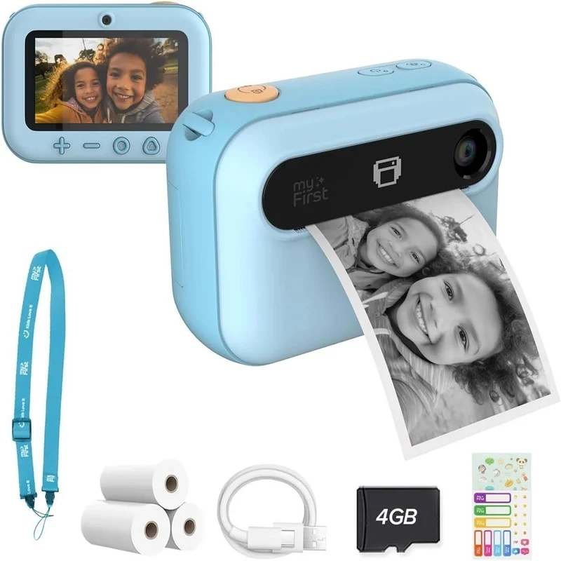 myFirst New Camera Insta 20 Kids Print Digital Camera - Blue