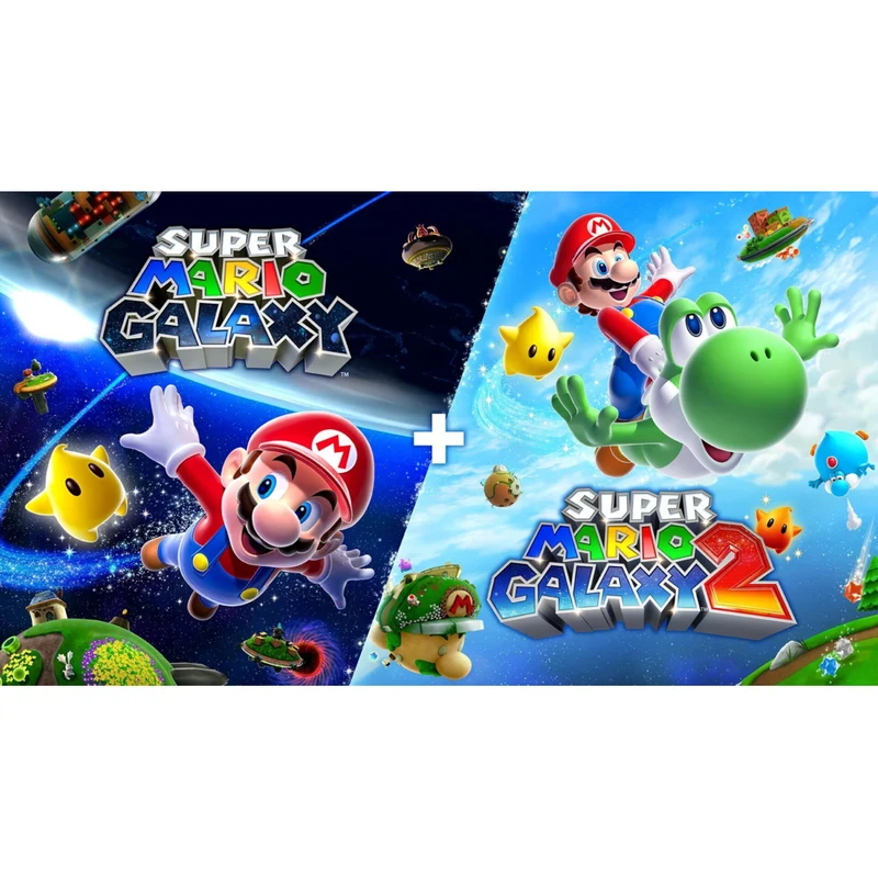 Super Mario Galaxy + Super Mario Galaxy 2 for Nintendo Switch [Digital Download]