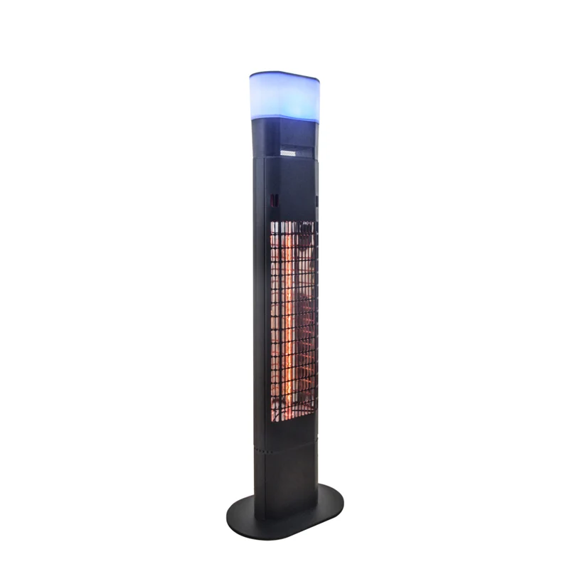 EnerG+ 1500-Watt Freestanding Infrared Patio Heater with Colour LED and Speaker