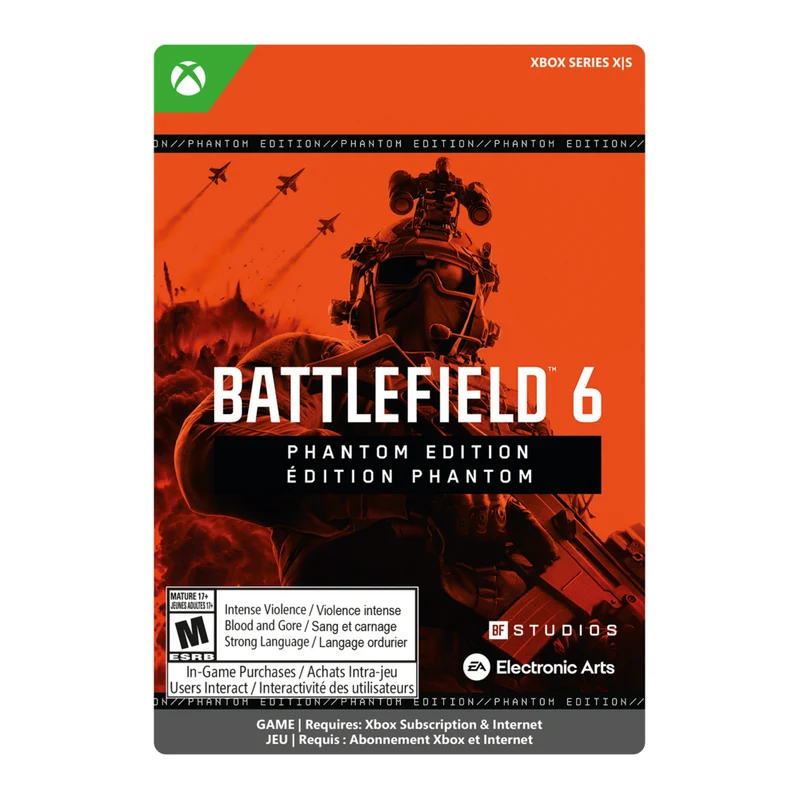 Battlefield 6: Édition fantôme pour Xbox Series X|S [Code Electronique]