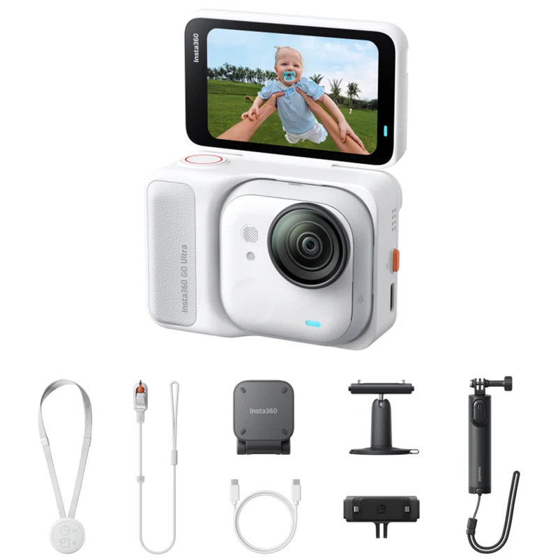 Insta360 GO Ultra Camera Creator Bundle - White
