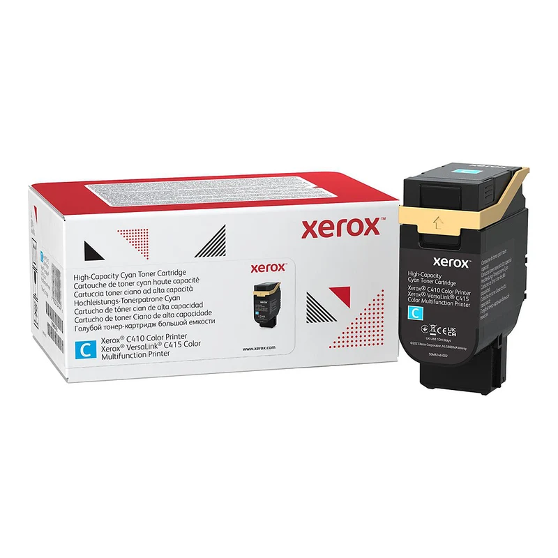 Xerox 006R04686 Toner Cartridge - High Yield - Cyan