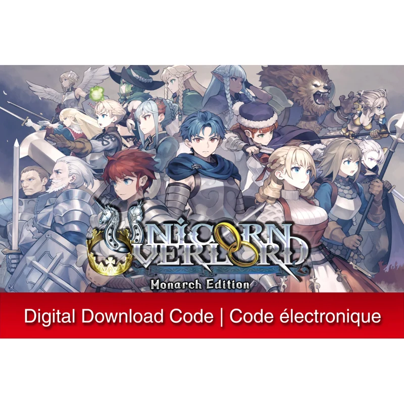 Unicorn Overlord Monarch Edition for Nintendo Switch [Code Electronique]