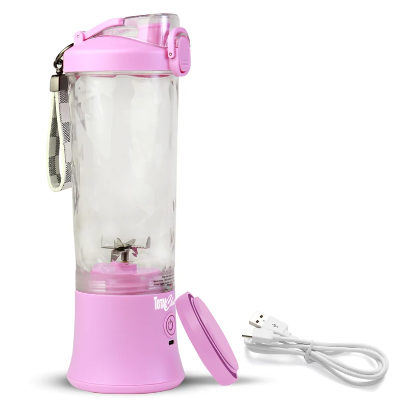 Total Chef Cordless Portable Blender - 20 oz - Lilac Pink