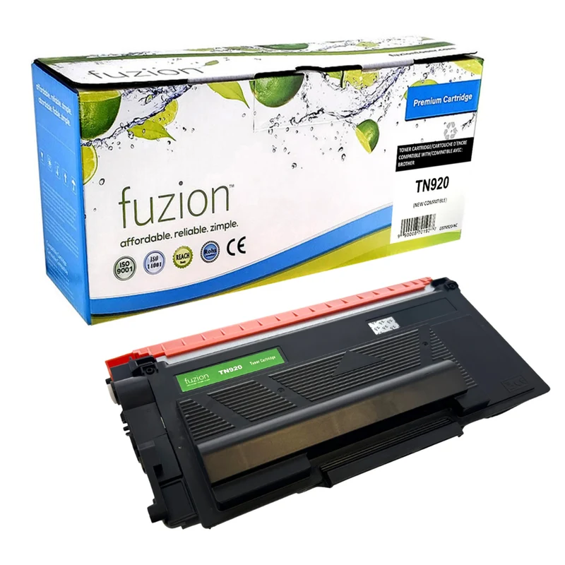 fuzion Brother TN920 (TN920) Compatible Toner Cartridge - Standard Yield - Black