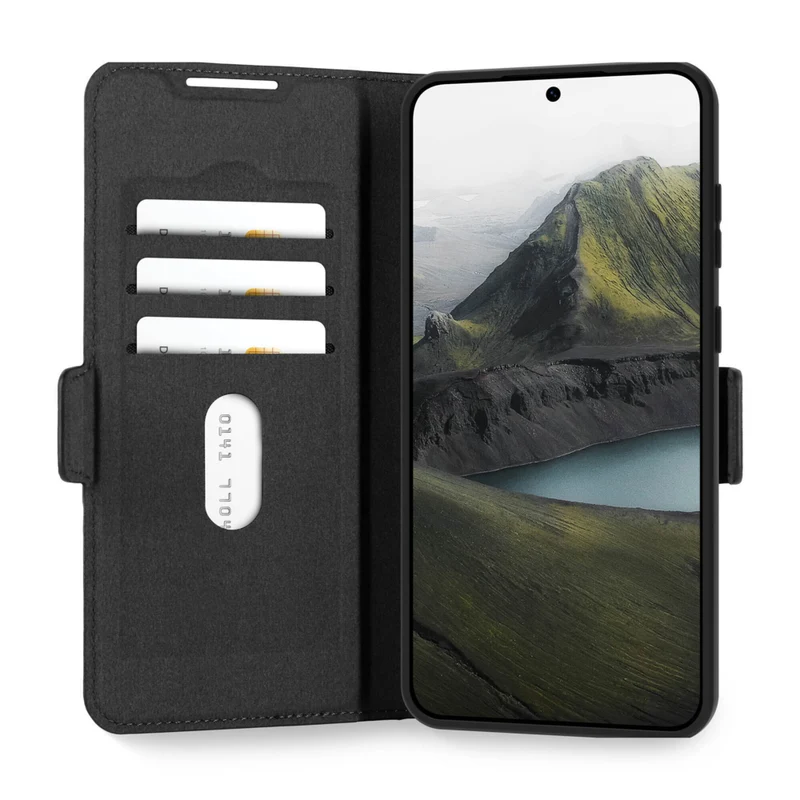 Dbramante1928 Oslo Pro Folio Wallet Case For Samsung S25 FE - Black