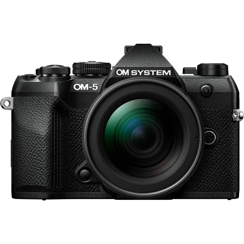 OM SYSTEM OM-5 Mark II Mirrorless Camera with 12-45mm f/4 Lens - Black