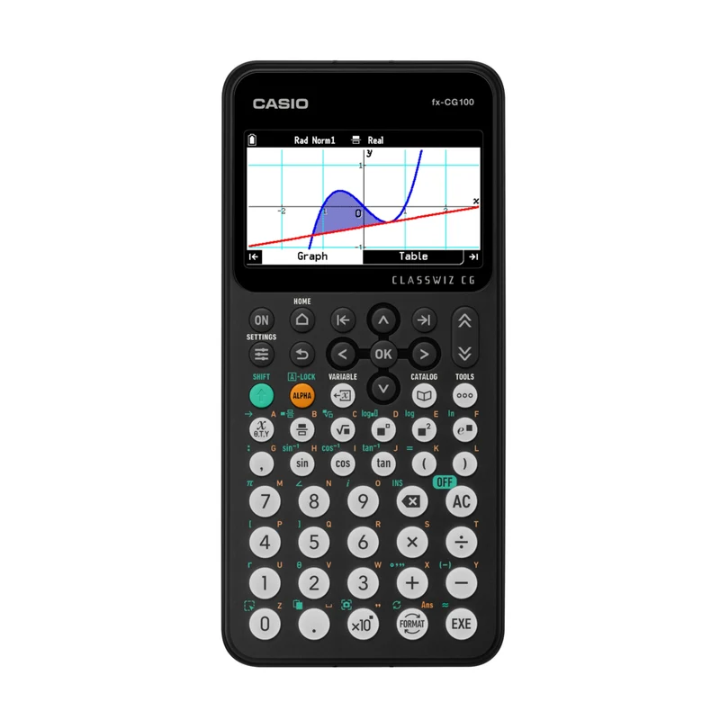 Casio - Calculatrice graphique couleur 3D CLASSWIZ CG - Noir