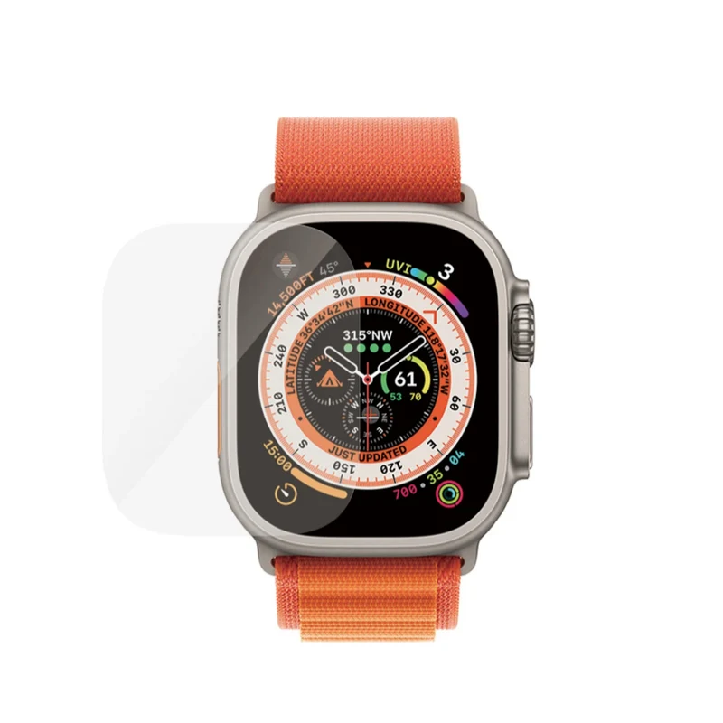 PanzerGlass - Screen Protector for Apple Watch 49mm Ultra/Ultra 2 - Clear