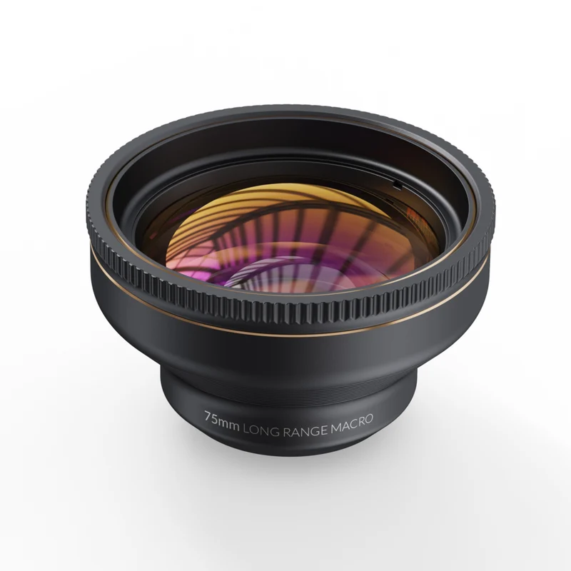 ShiftCam - Objectif Objectif macro longue portée ultra 75 mm - Noir