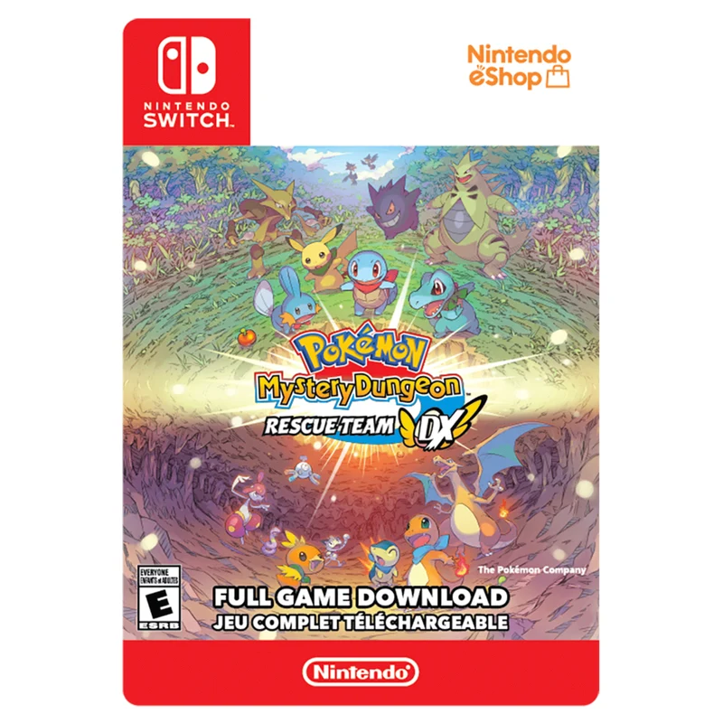 Pokemon Mystery Dungeon: Rescue Team DX for Nintendo Switch [Digital Download]