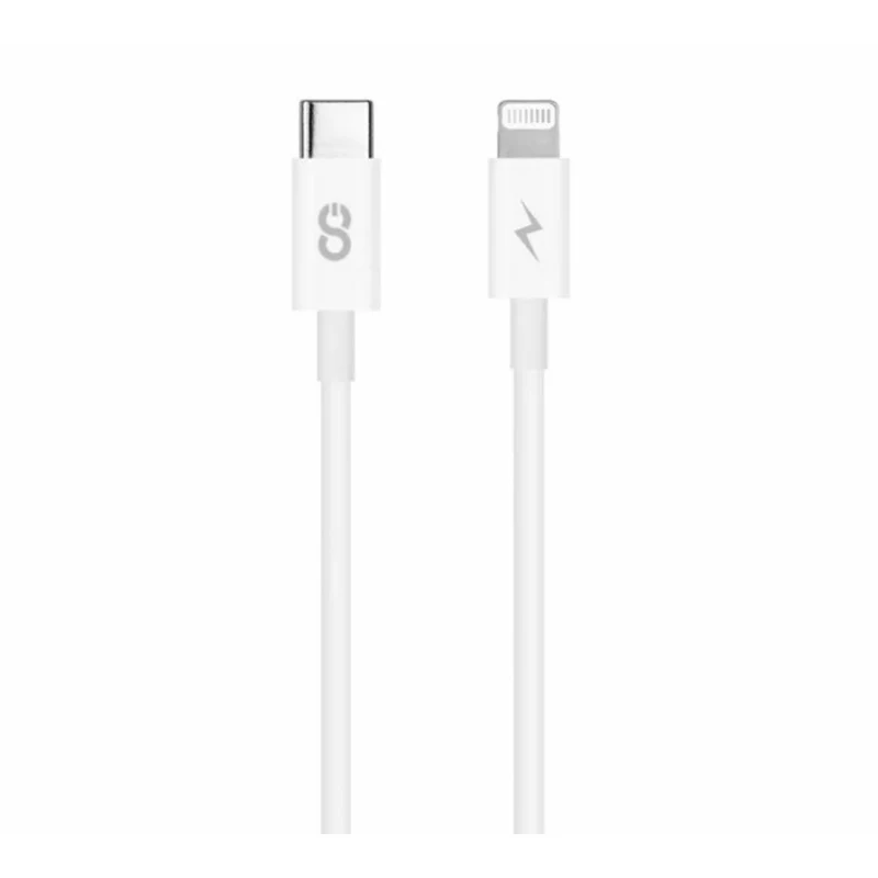 LOGiiX - Sync & Charge USB-C vers Lightning - 1,5 M - Blanc