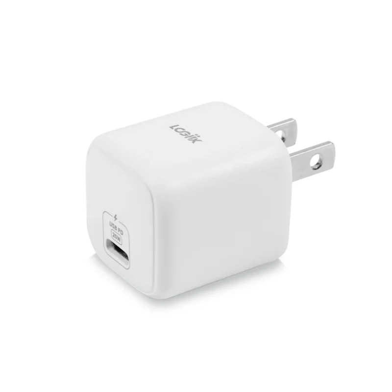 LOGiiX Power Cube Mini 20W PD Wall Charger (2022) - White