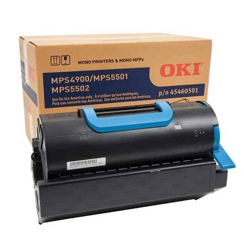Okidata 45460501 OEM Toner - Standard Yield - Black