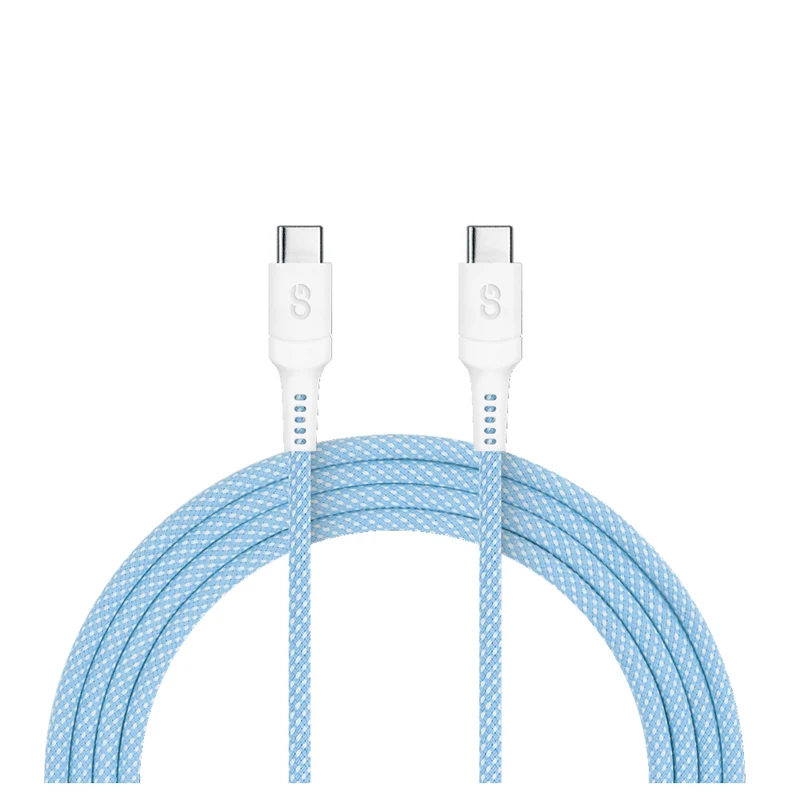 LOGiiX - Vibrance Connect 100W USB-C vers USB-C - Bleu