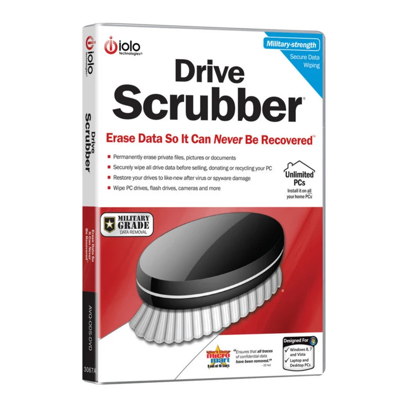 Iolo Drive Scrubber Military Grade Data Removal Unlimited