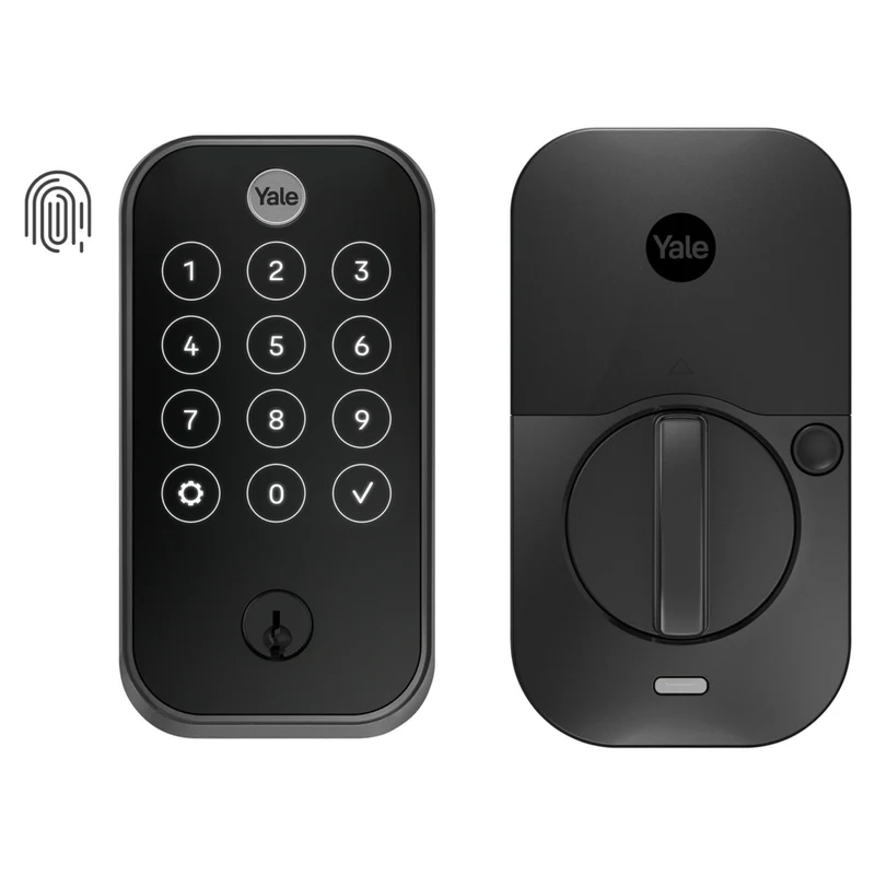 Yale 420 Assure Lock 2 Touch with Bluetooth - Keyed - Black Suede