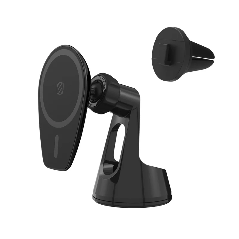 Scosche - MagicMount Pro MS Support de téléphone magnétique 3 en 1 - Noir