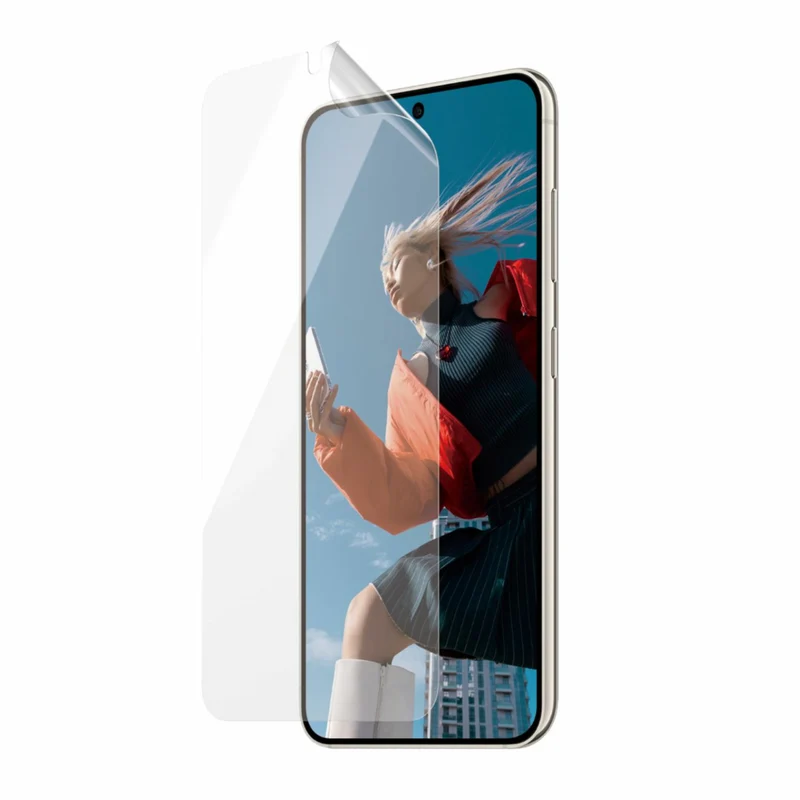 PanzerGlass - Matrix avec D3O Protecteur d'écran pour Samsung Galaxy S24 - Transparent