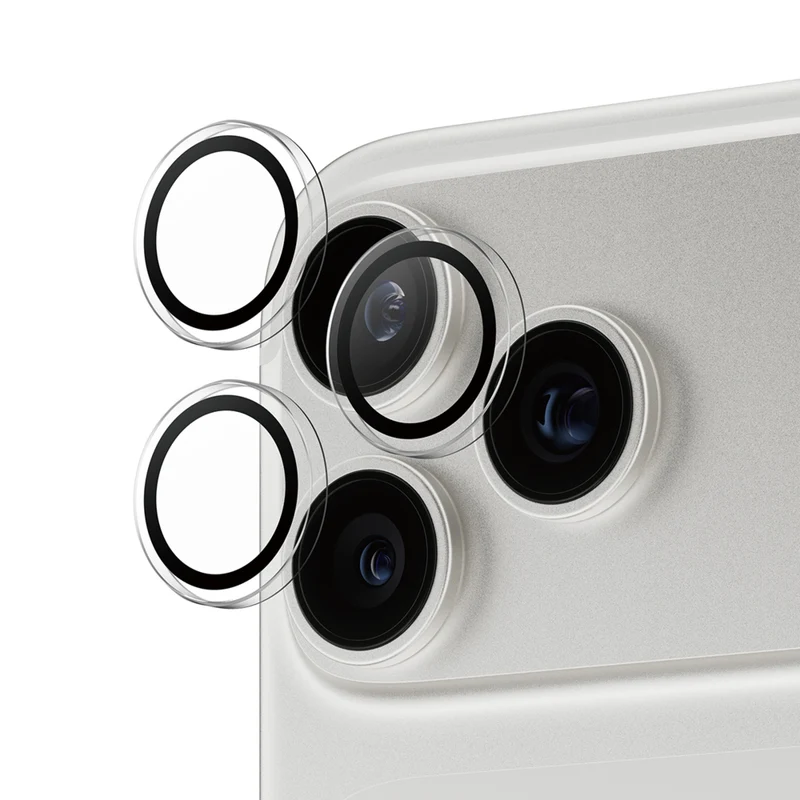 PanzerGlass Camera Lens Protector Hoops for iPhone 17 Pro/17 Pro Max - Clear