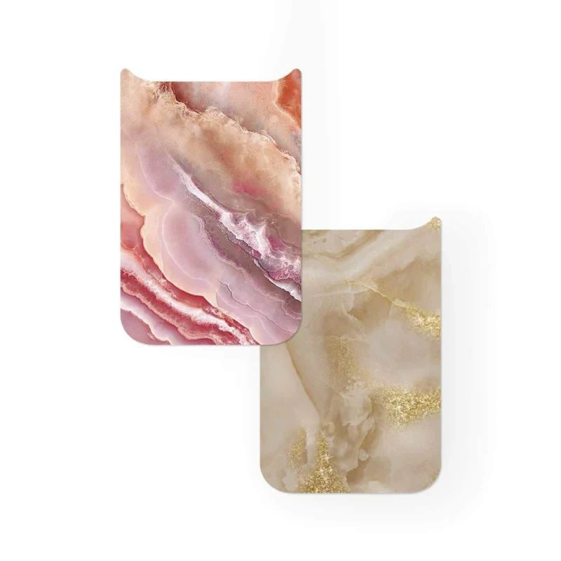 Ideal of Sweden Print Pack for iPhone 17 Air - Blush Pink Marble