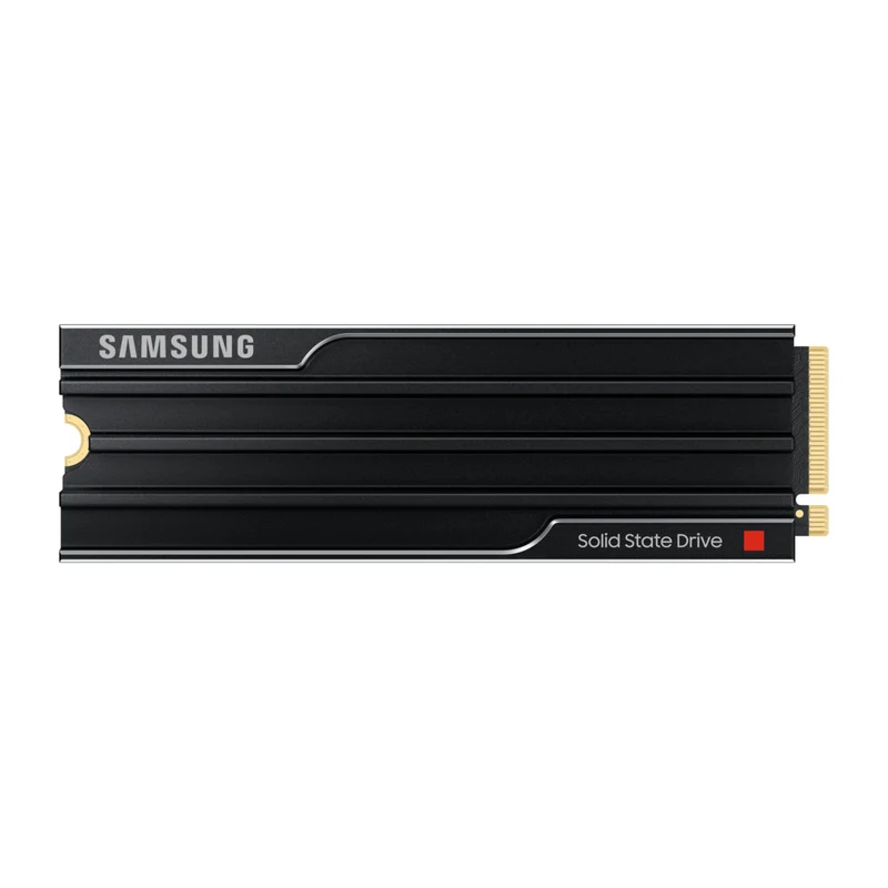 Samsung 9100 Pro with Heatsink PCIe Gen5. X4 NVMe 2.0 - 4 TB - BLACK