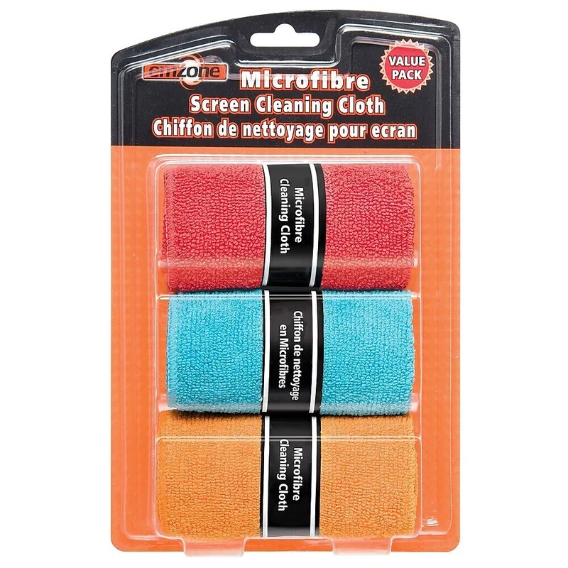 Emzone Microfibre Cleaning Cloth - 12 Pack