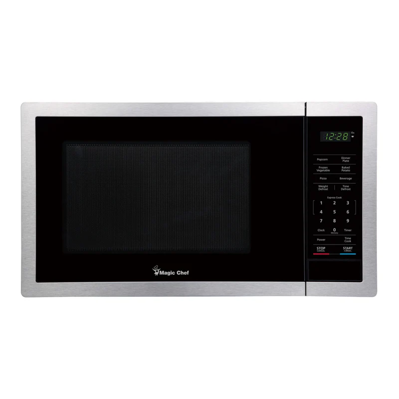 Magic Chef - Micro-ondes de comptoir 0,9 pi³ 900 watts à commande tactile numérique