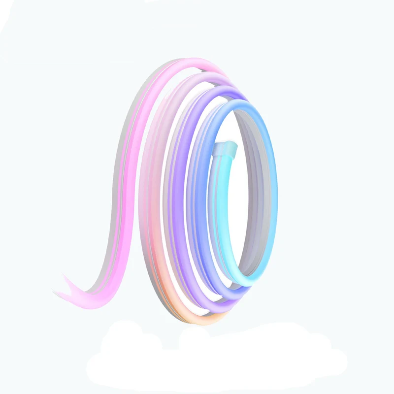 Govee - Cordon lumineux néon RGBIC Wi-Fi de 2 m