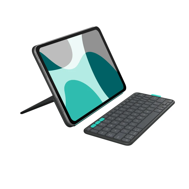 Logitech - Étui-clavier Flip Folio pour iPad 11/13 Pro (M4/M5) Air 13/11 (M2/M3/M4) - Graphite