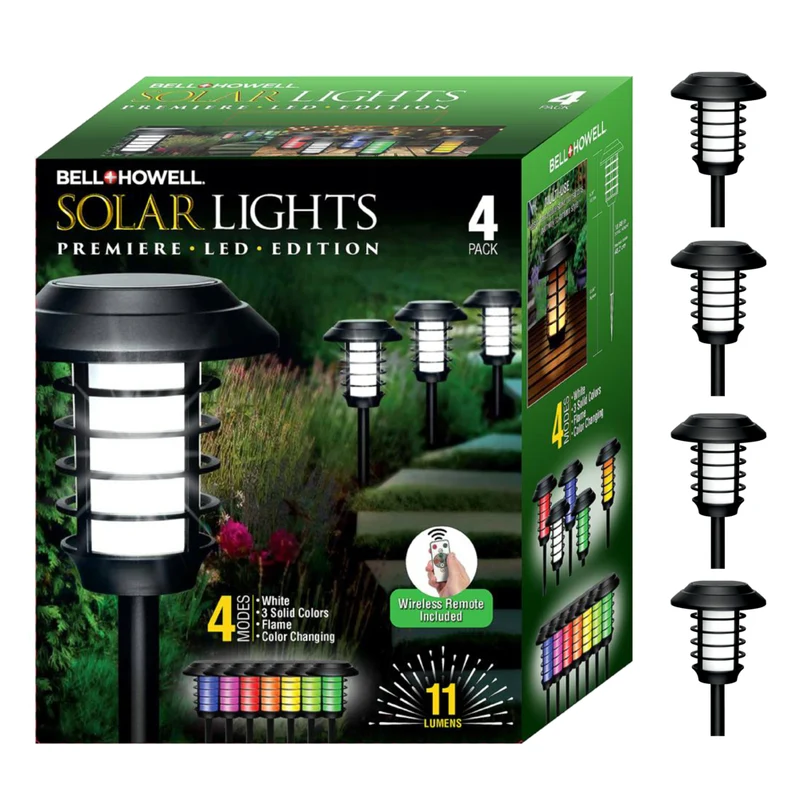 Bell + Howell - Color Disk Lights Lumières solaires à DEL