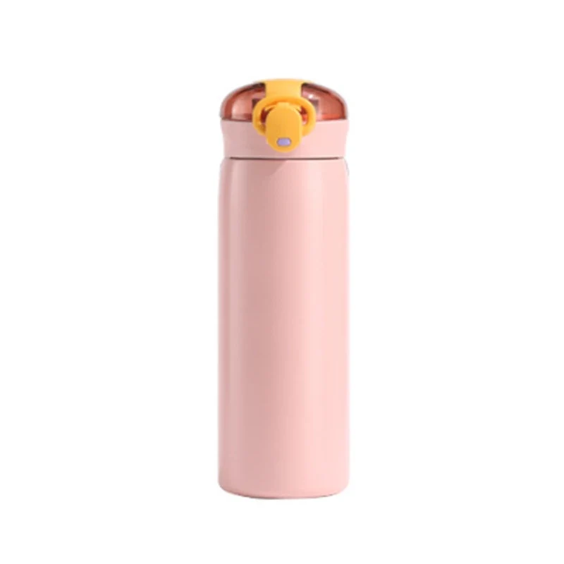 Gourde enfant en inox 320 ml à 460 ml à paille