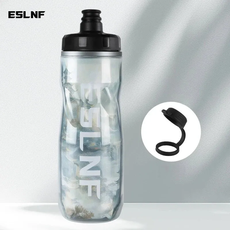 Gourde de vélo en plastique sans BPA 610 ml isotherme