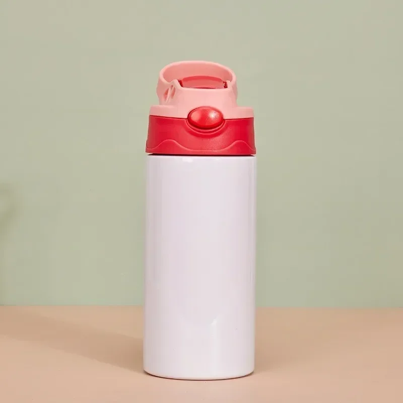 Gourde enfant en inox 350 ml à paille
