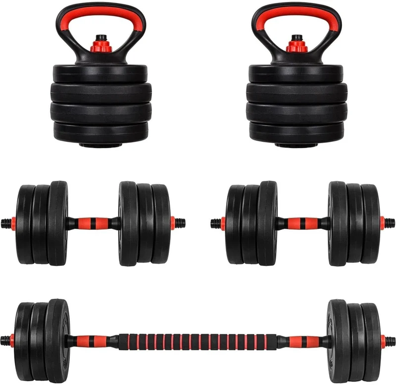 Set d’haltères 6-en-1 20 – 30 kg