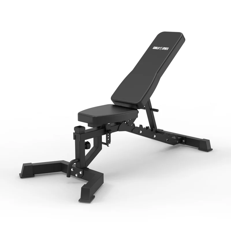 Banc de musculation multifonction réglable avec accessoires