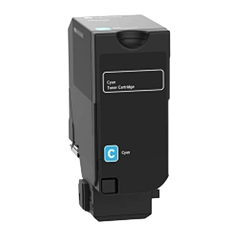 Ecotone Lexmark 71C10C0 Cartouche de toner remanufacturée - Rendement élevé - Cyan