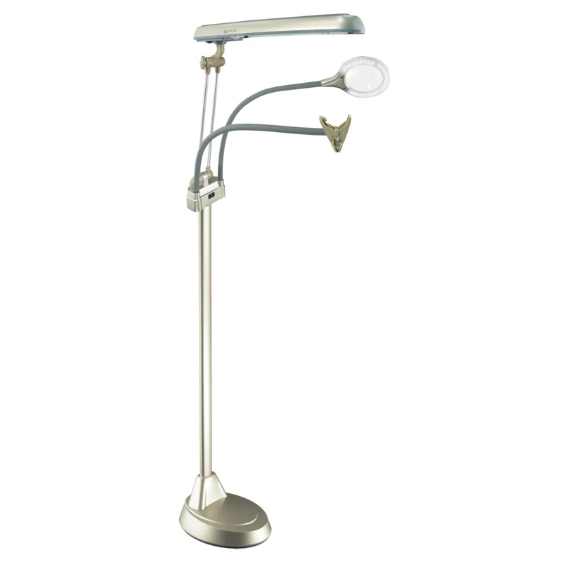 OttLite 24W Ultimate 3-n-1 Craft Lamp - Champagne