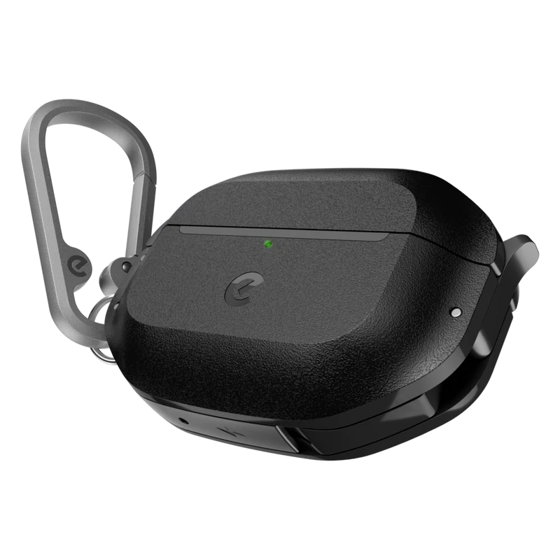 KeyBudz ElementProof Series Case for AirPods 4th Gen. - Carbon Black