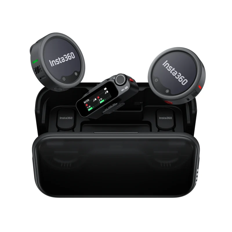 Insta360 - Micro sans fil Pro 2 TX + 1 RX - Noir
